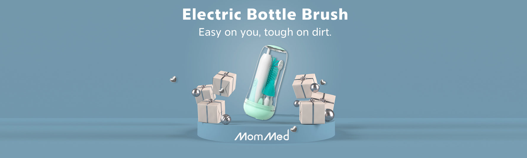 MomMed Unveils Game-Changing Electric Bottle Brush on TikTok Shop, Ideal Valentine's Day Gift for Parents