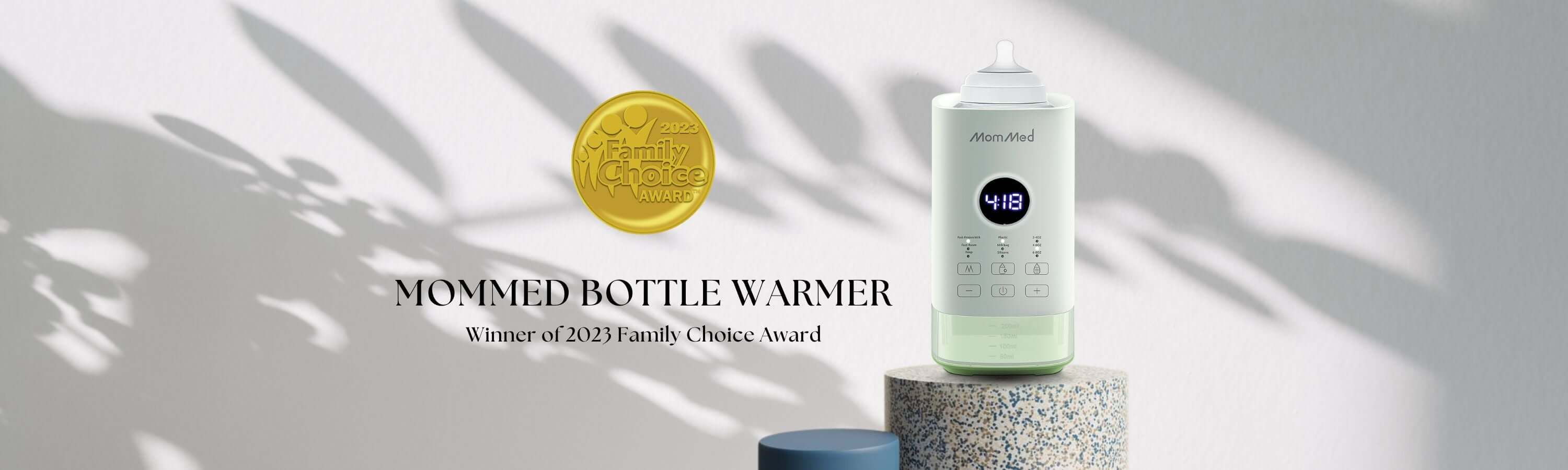 MomMed Bottle Warmer Receives the 2023 Family Choice Award