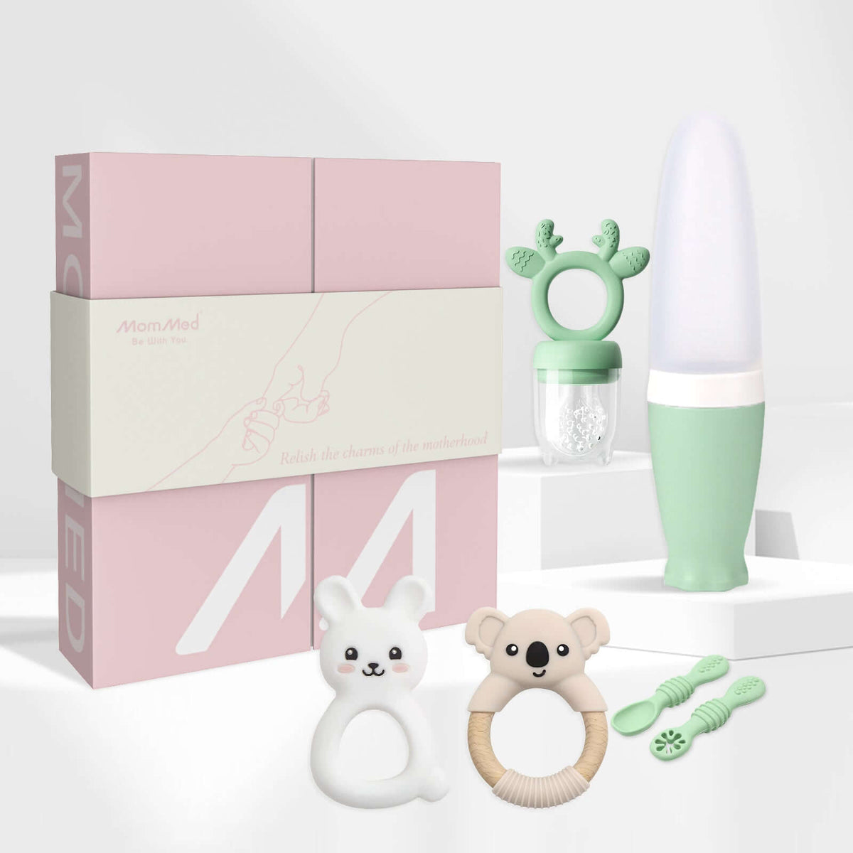 Mommed Baby Feeding Essentials Set