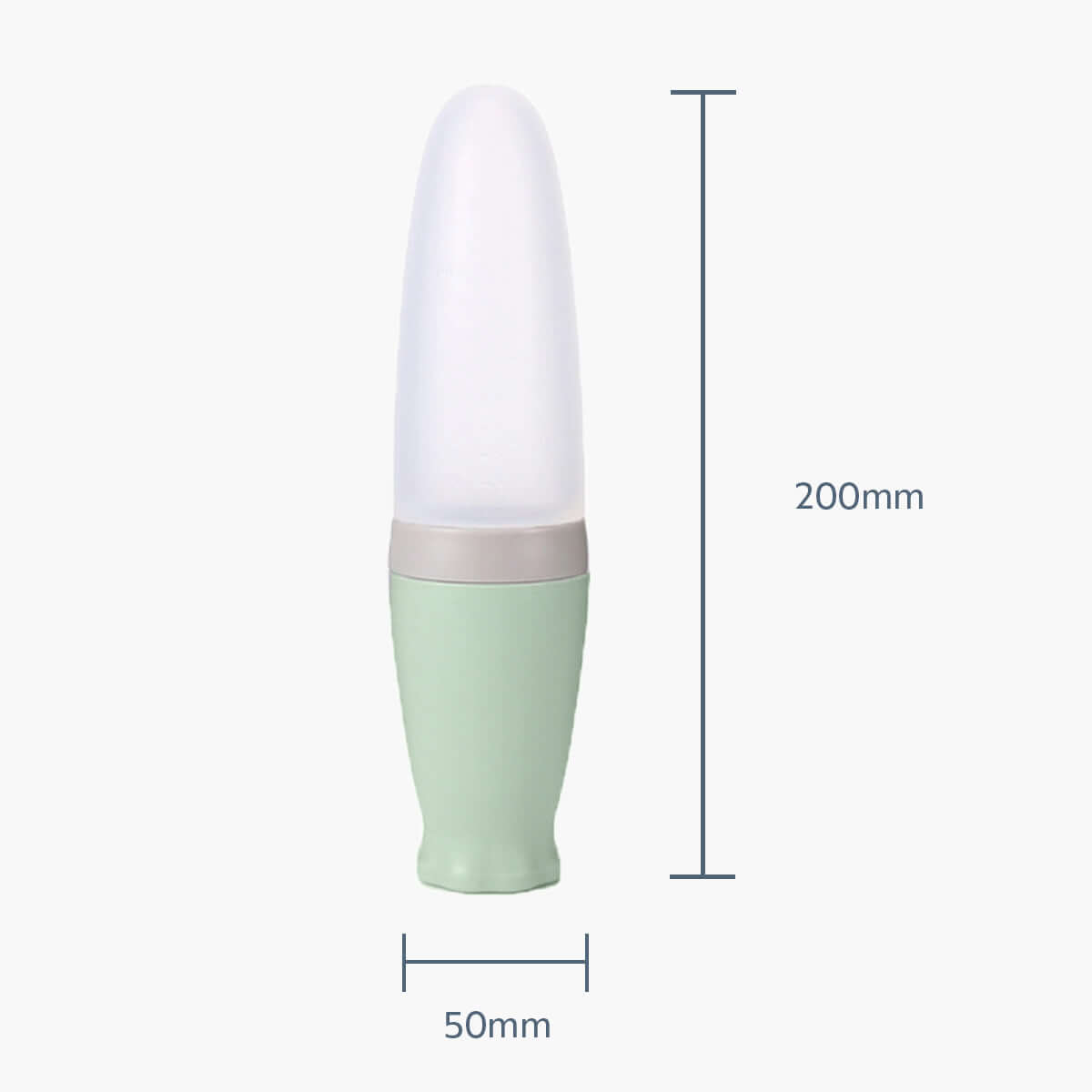 MomMed Baby Spoon Bottle Feeder Size Picture