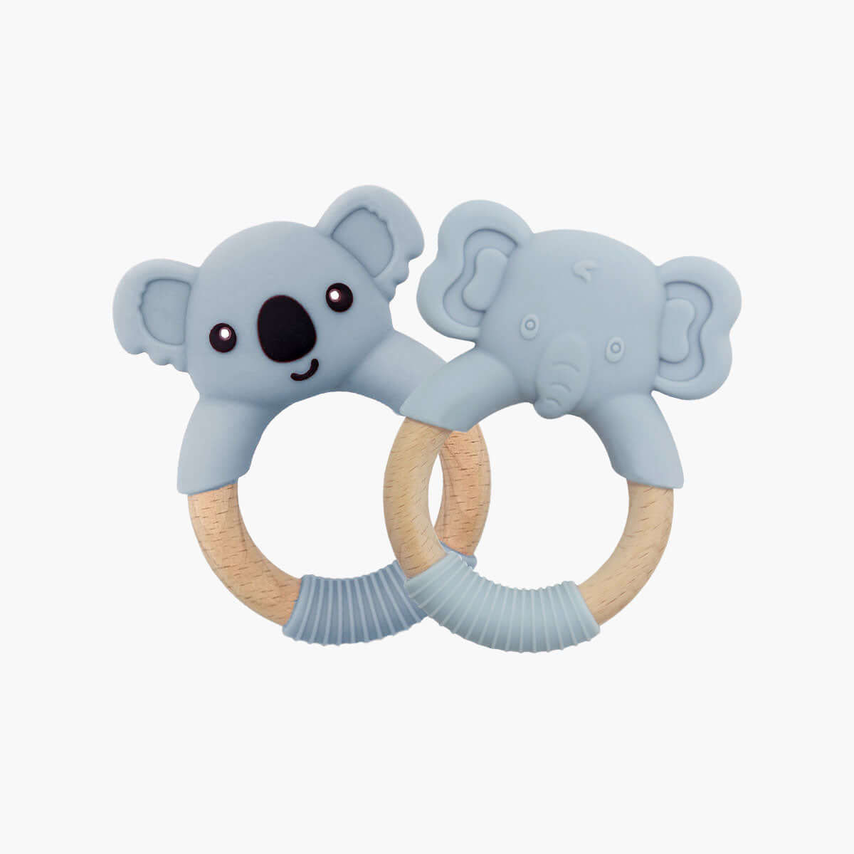 MomMed Silicone Baby Teether Elephant Toys