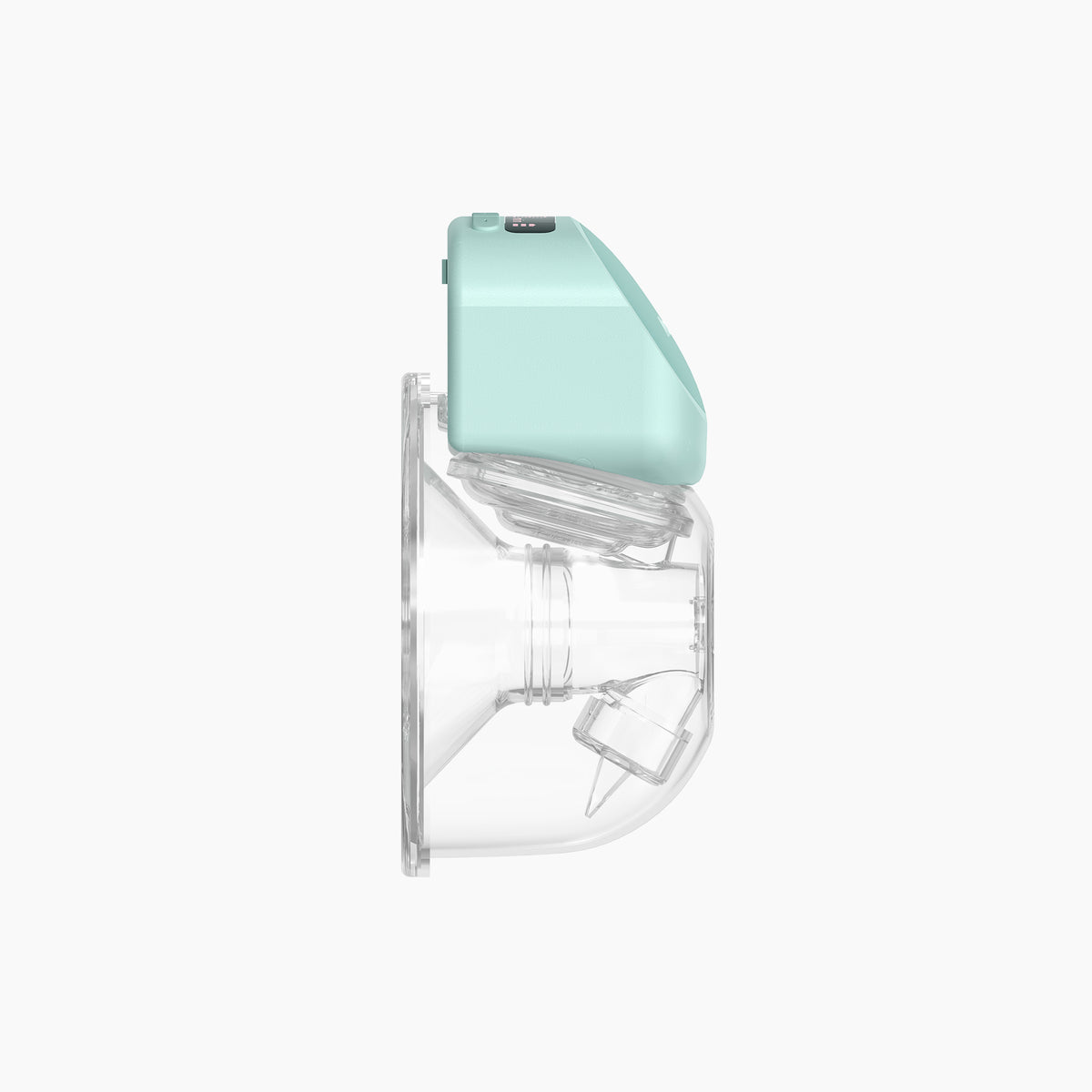 S10 Pro Double Wearable Breast Pump green version side display