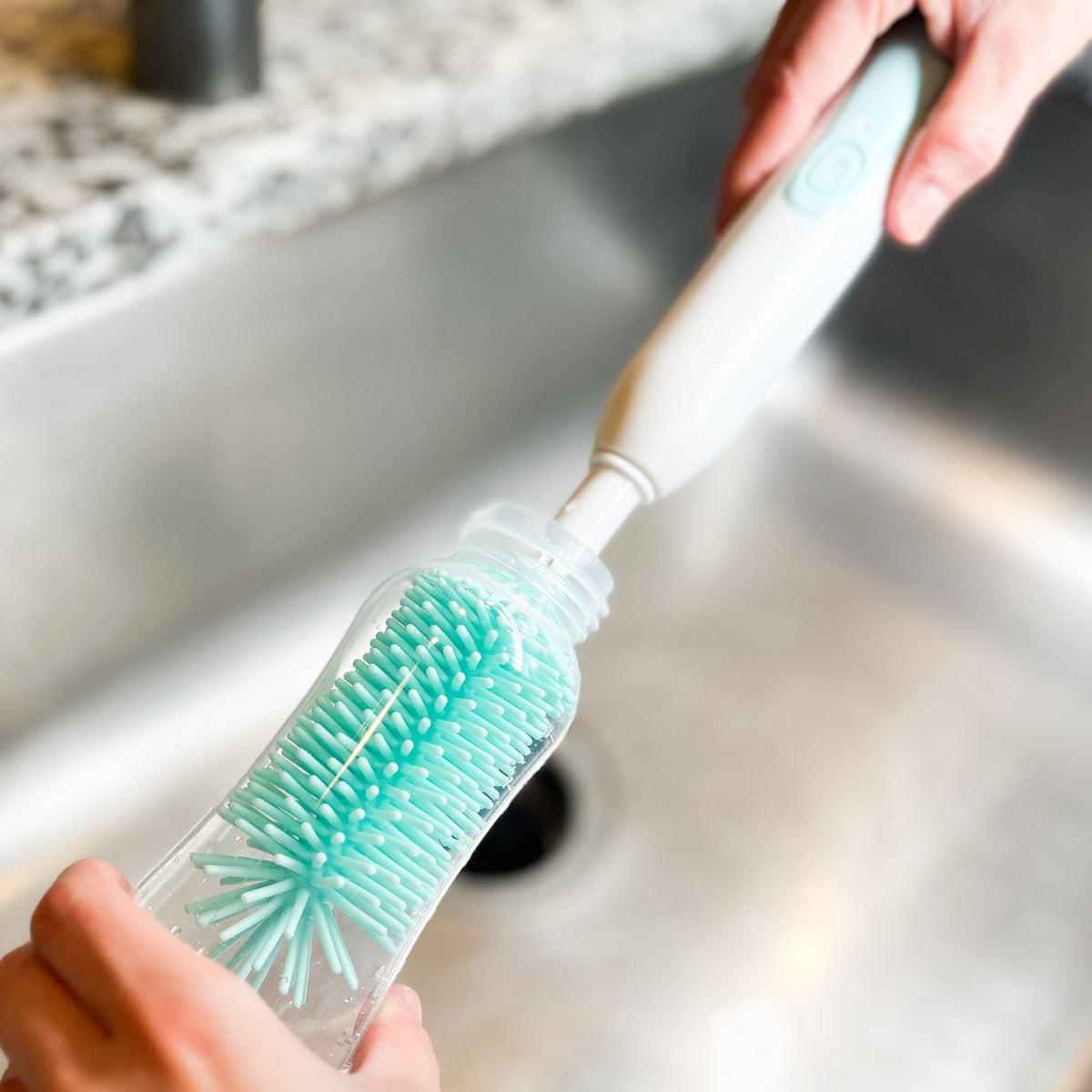 MomMed Electric Bottle Brush for Small Bottles