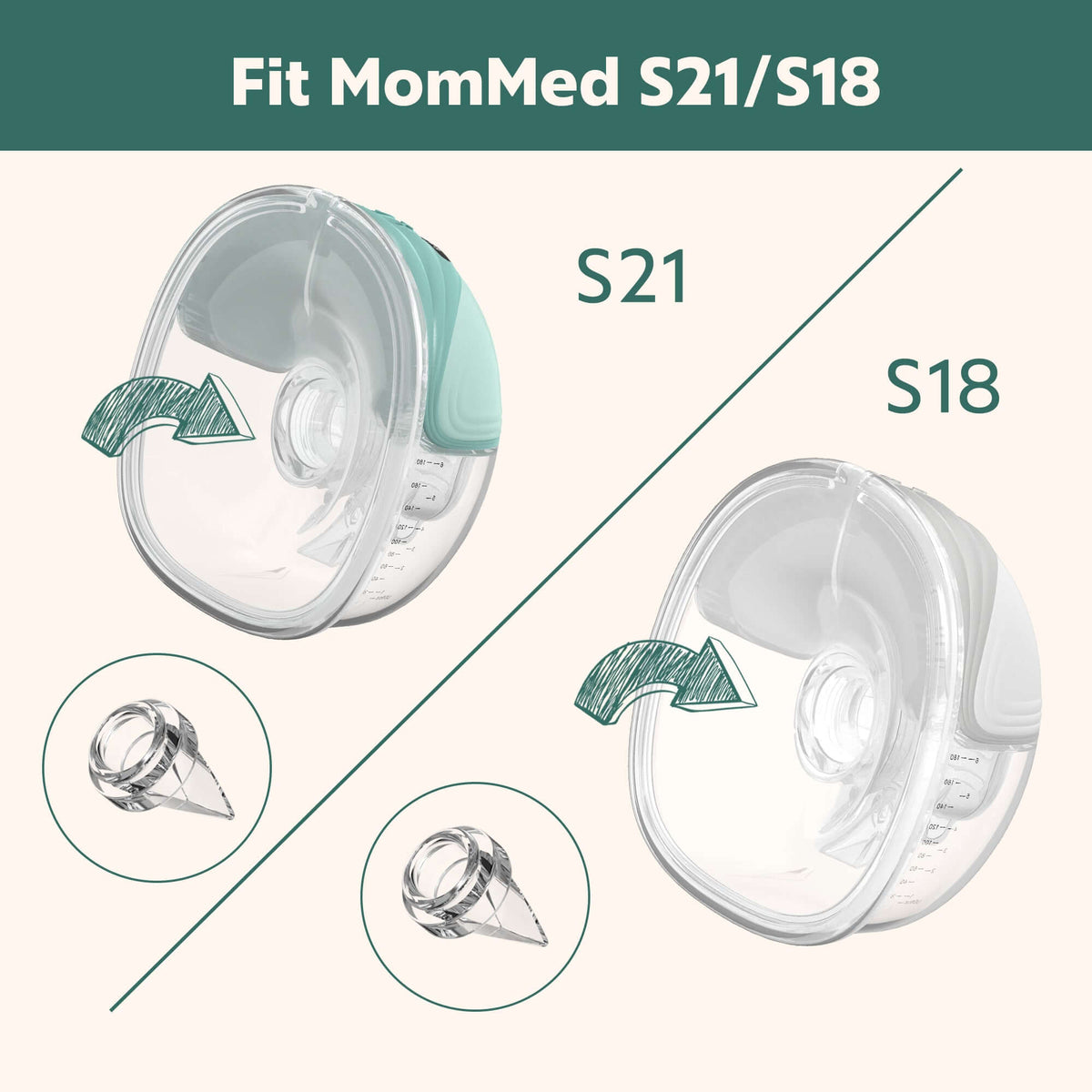 Accessories Duckbill Valves | MomMed | S21 Breast Pump