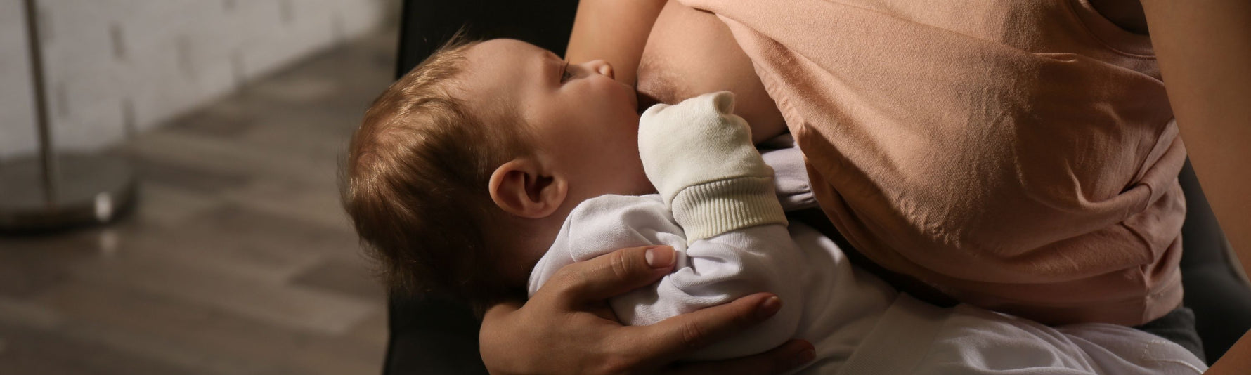 Mommy is breastfeeding