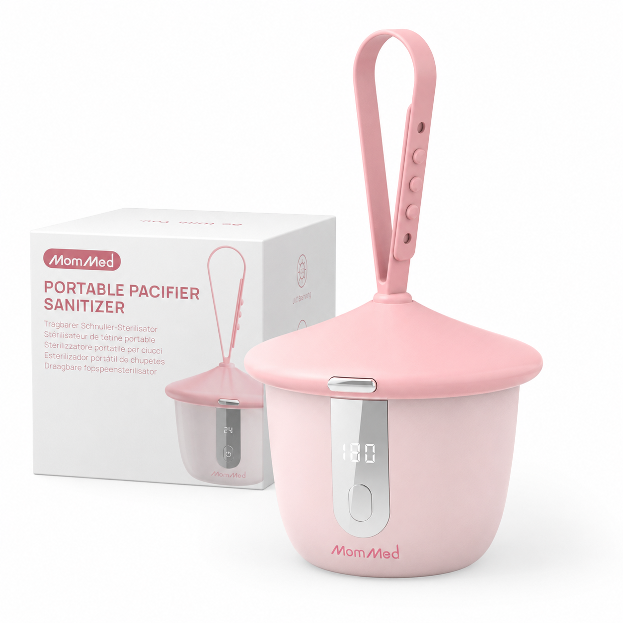 MomMed Portable UV Pacifier Sanitizer