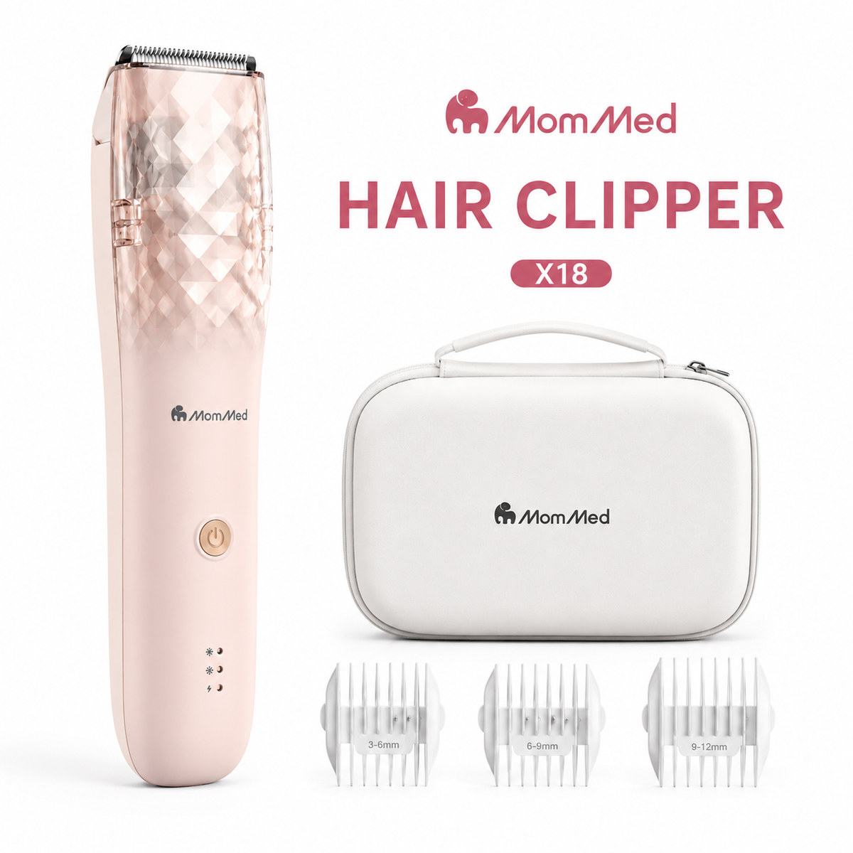 MomMed X18 Baby Hair Clipper