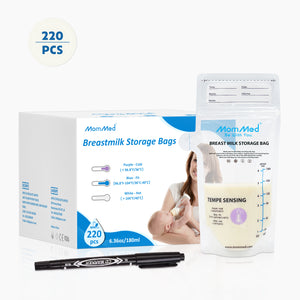 Breastmilk Storage Bags-220pcs | MomMed | Nursing&Pumping
