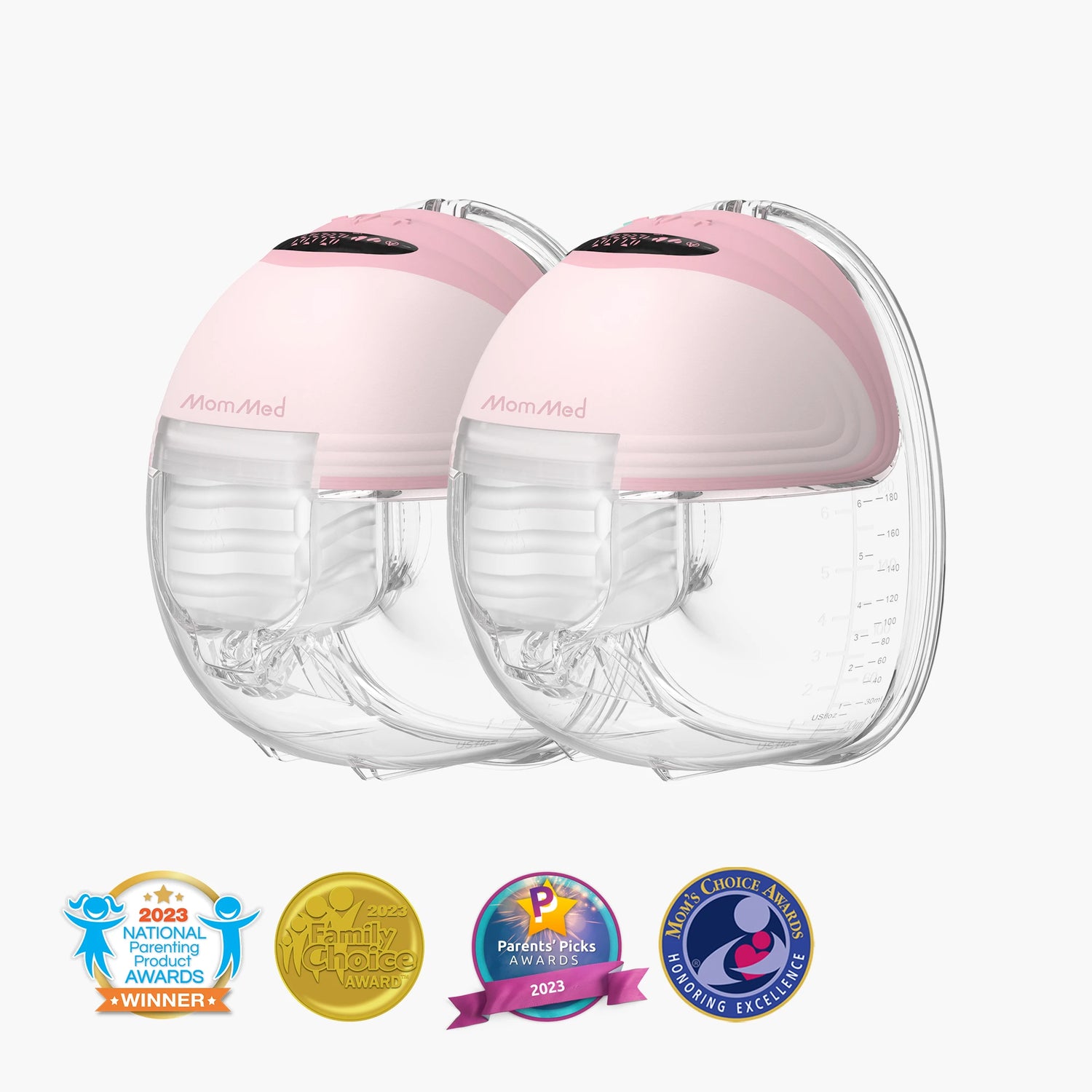 Extractor de leche portátil doble S21 - Aurora Pink