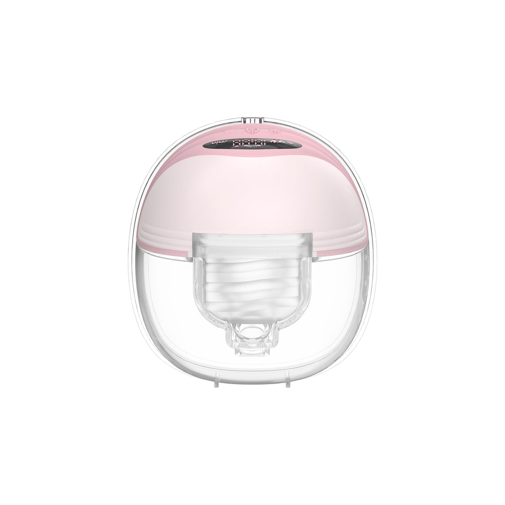 S21 Double Wearable Breast Pump-Aurora Pink | MomMed