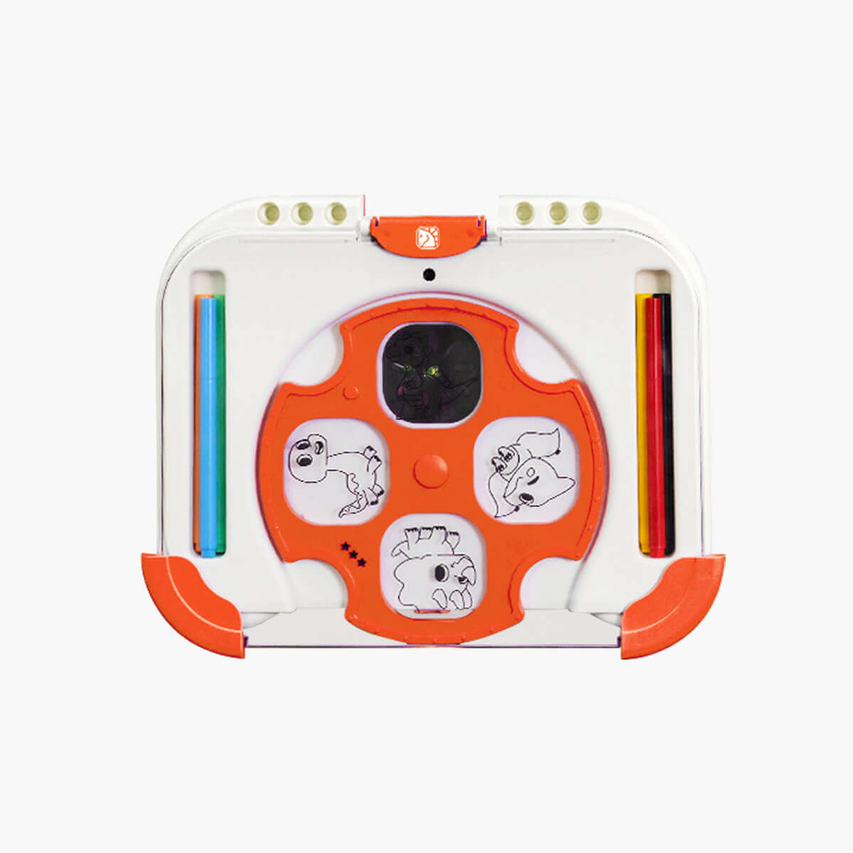 MomMed Children's Drawing Projector Toy Orange Version