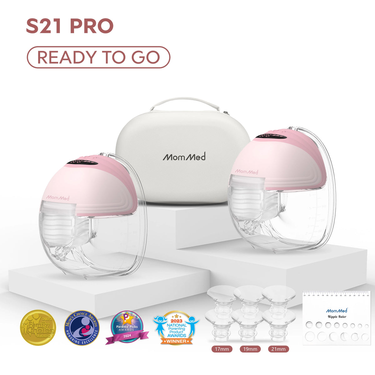 MomMed S21 Pro Breast Pump-Classic with Carrying Case