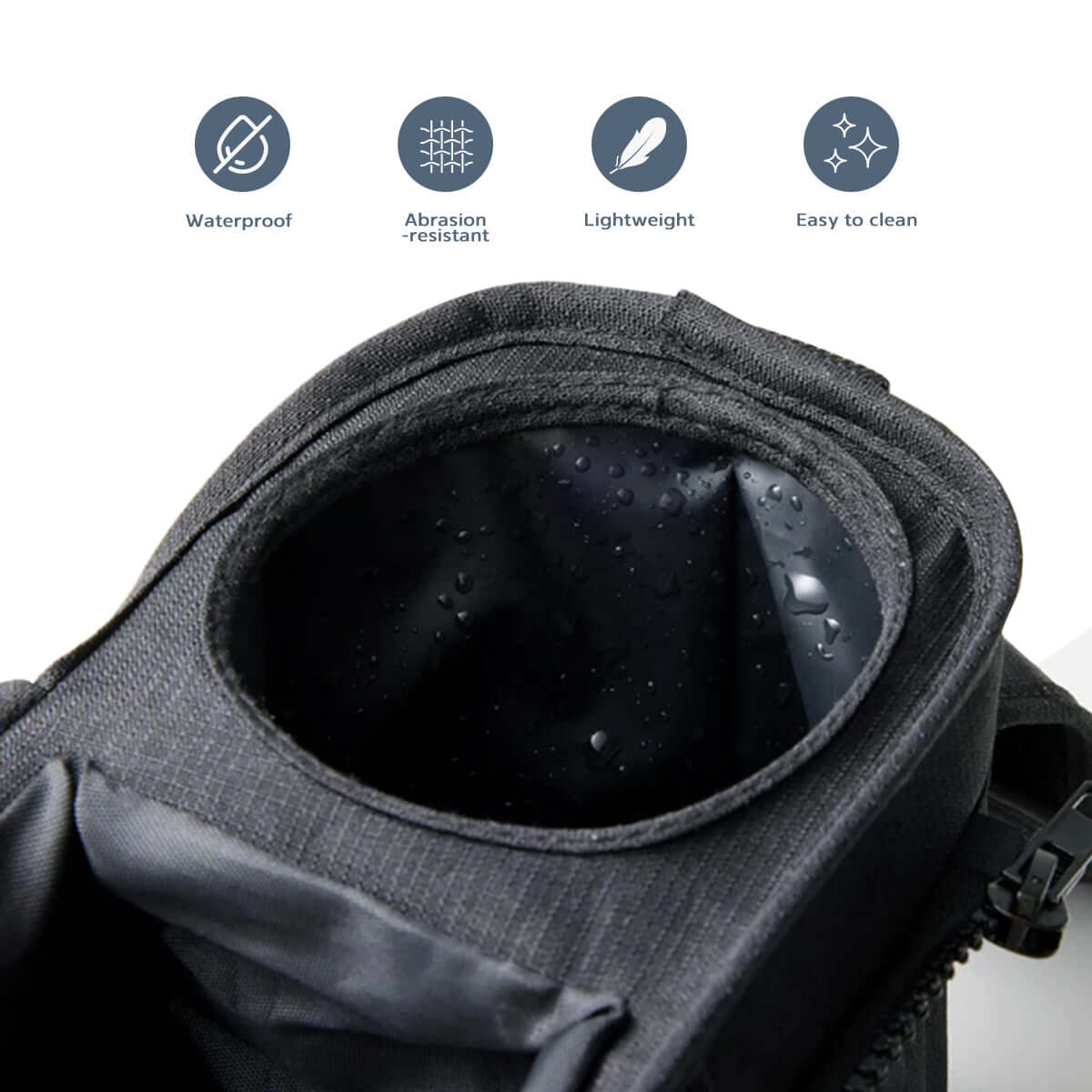 MomMed universal stroller organizer is waterproof and easy to clean