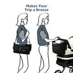 MomMed universal stroller organizer multiple usage methods