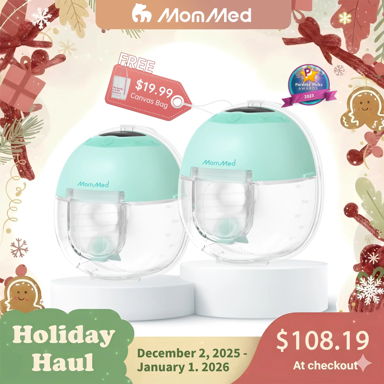 MomMed S33 Luma Breast Pump