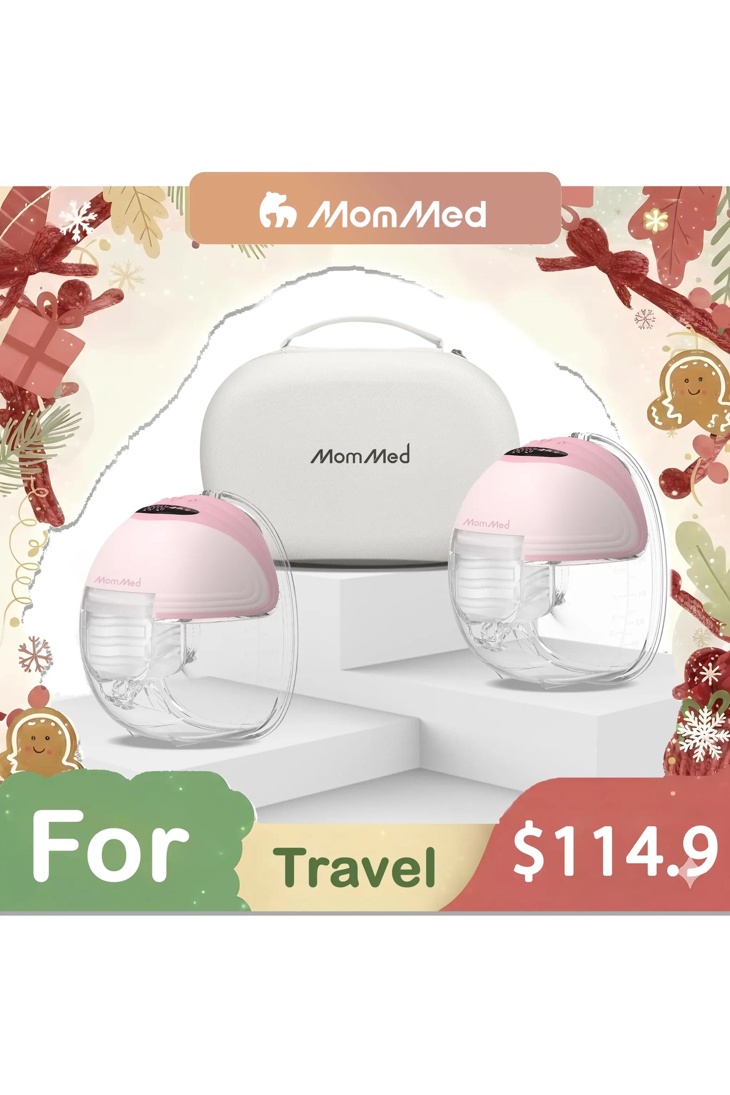 MomMed S21 Pro Breast Pump-Classic with Carrying Case