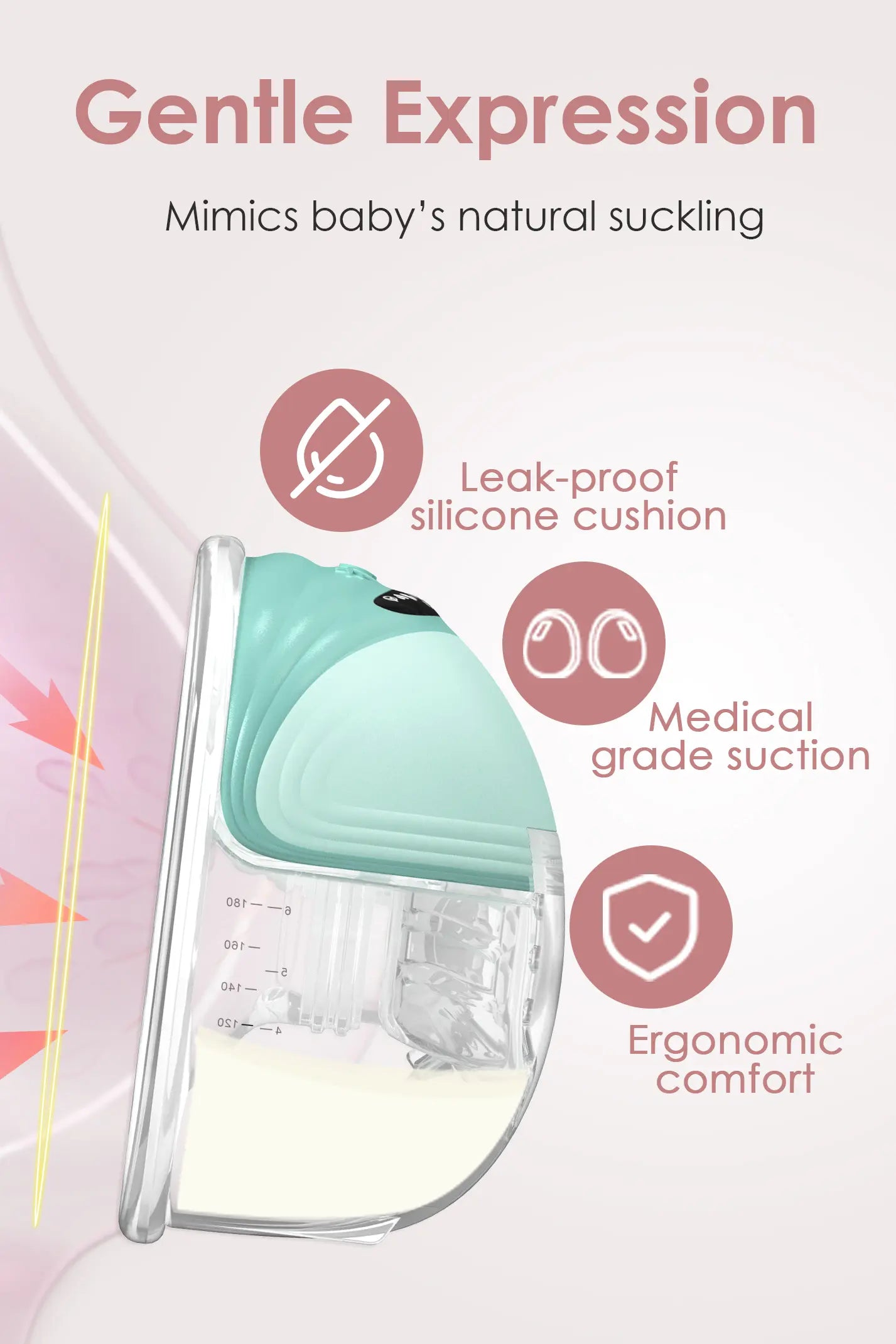 MomMed S21 Pro Breast Pump-Classic with Carrying Case