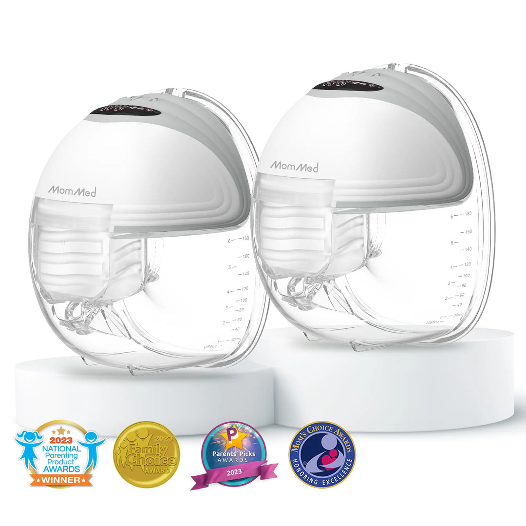 S21 Double Wearable Breast Pump-Tranquil Grey