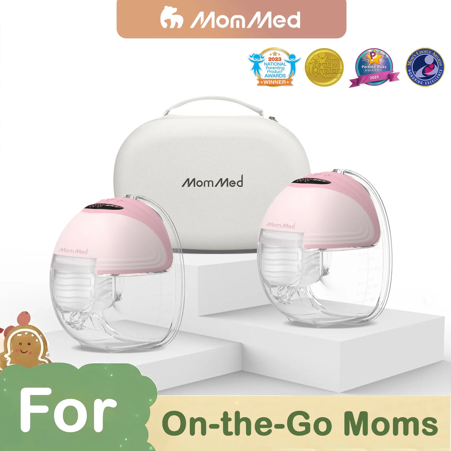 MomMed S21 Pro Breast Pump-Classic with Carrying Case