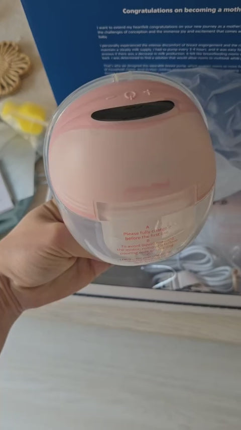 S21 Doppelte tragbare Milchpumpe - Blissful Green