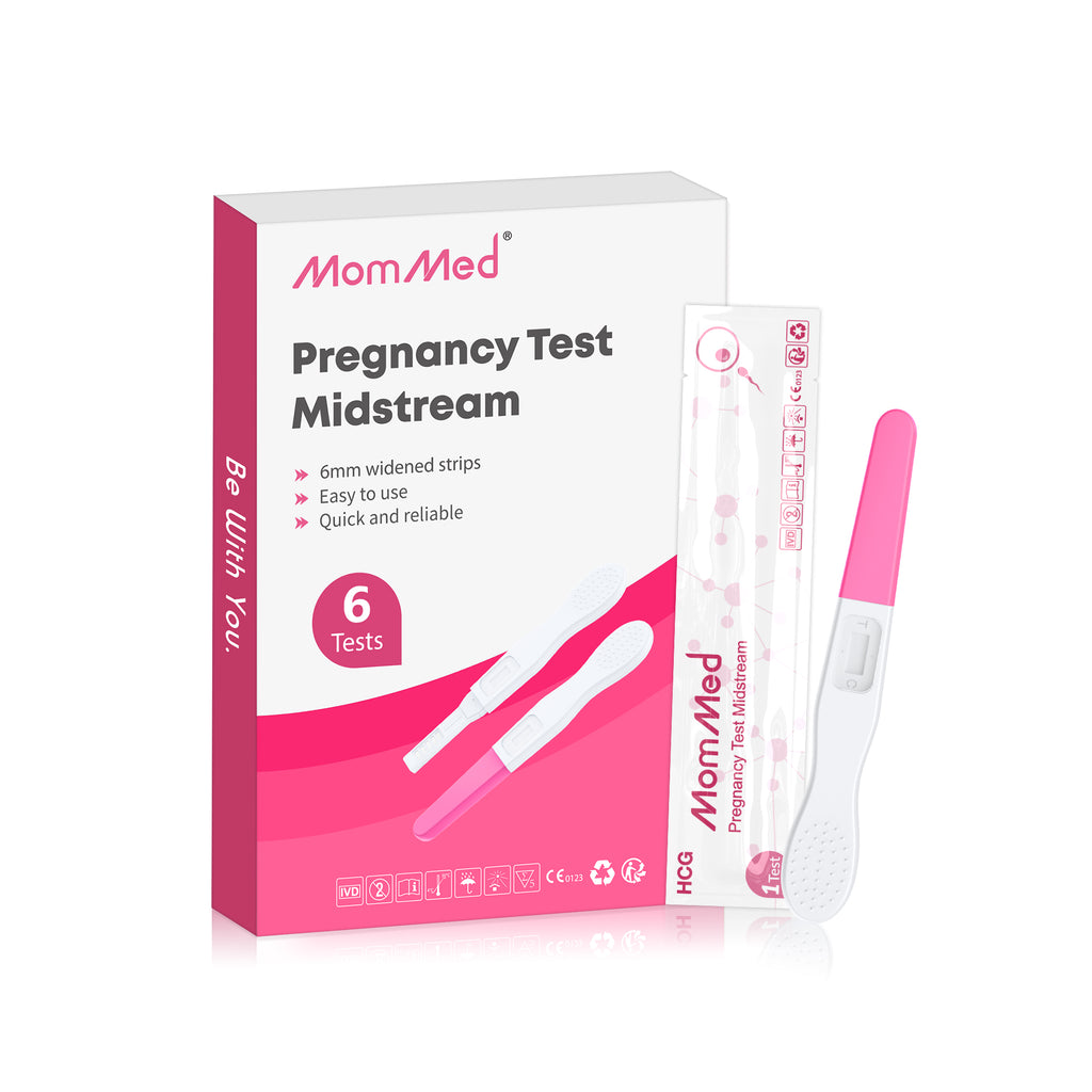 MomMed Pregnancy Test Midstream is a reliable, accurate, and hygienic way to test for pregnancy