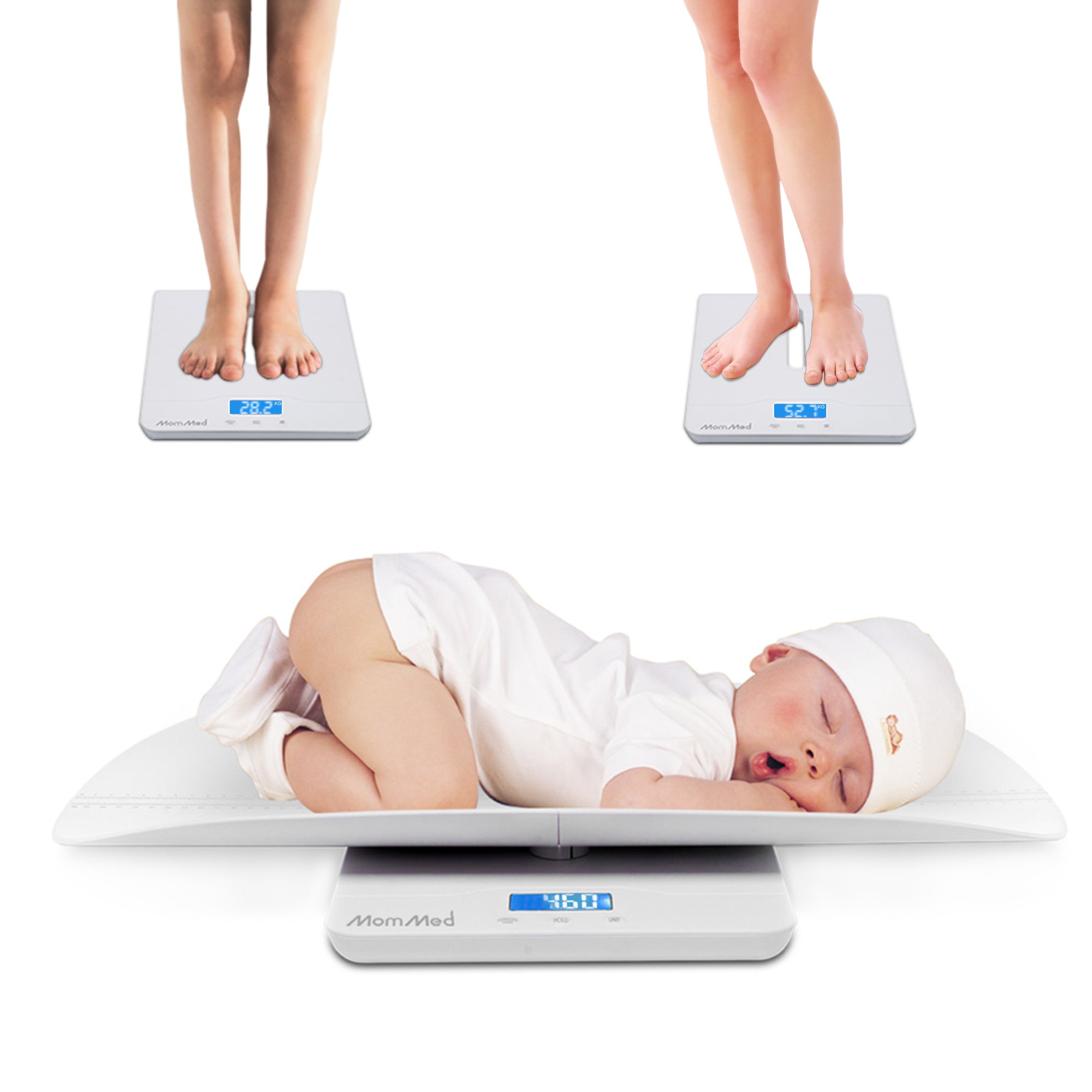 Digital Baby Scale, Infant Scale for Weighing in Pounds, Ounces