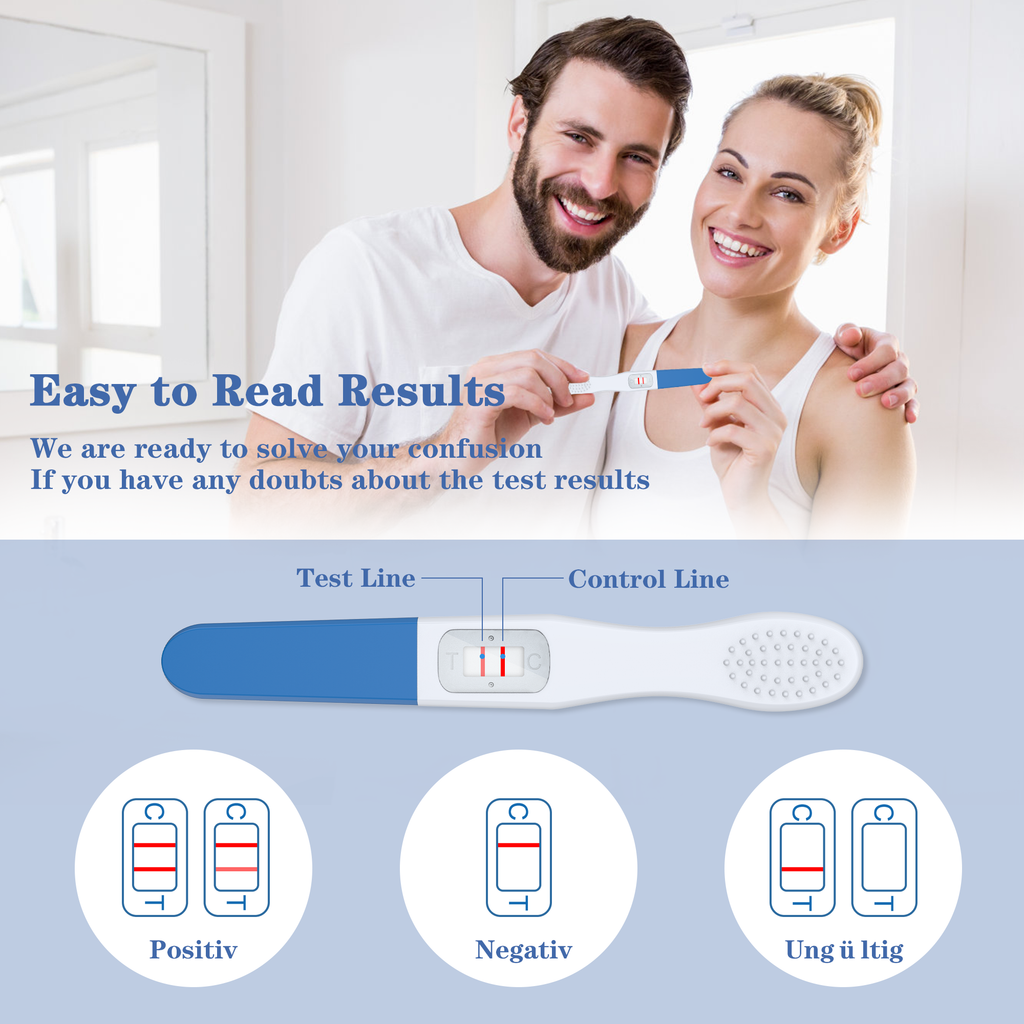 MOMMED Midstream Home Pregnancy Test - Pack of 6 Tests