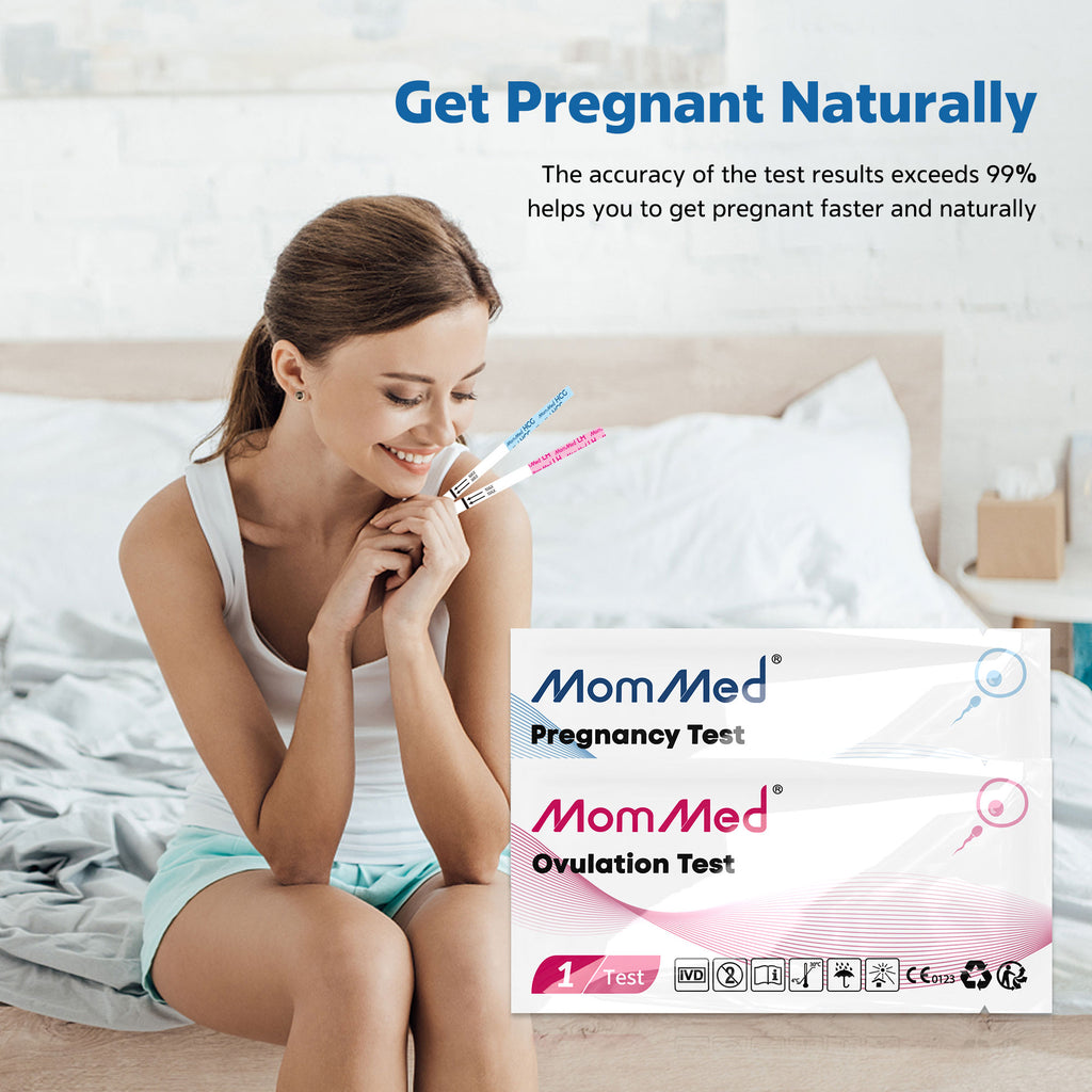 MomMed's Ovulation and Pregnancy Test Strips Combo Kit - accuracy of the test results