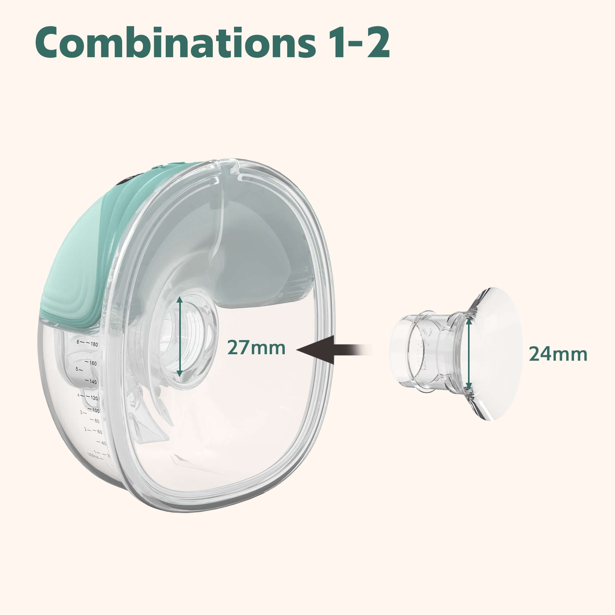 Flanges For Pump Silicone Flange Insert 15mm 1pcs Wearable Breast